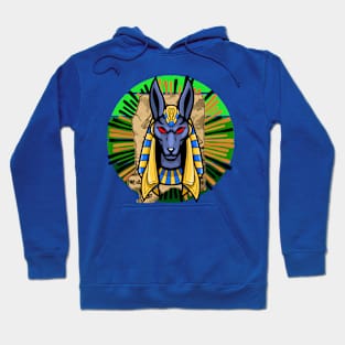 Sunset Pharaoh Hound - Majestic Canine Art Hoodie